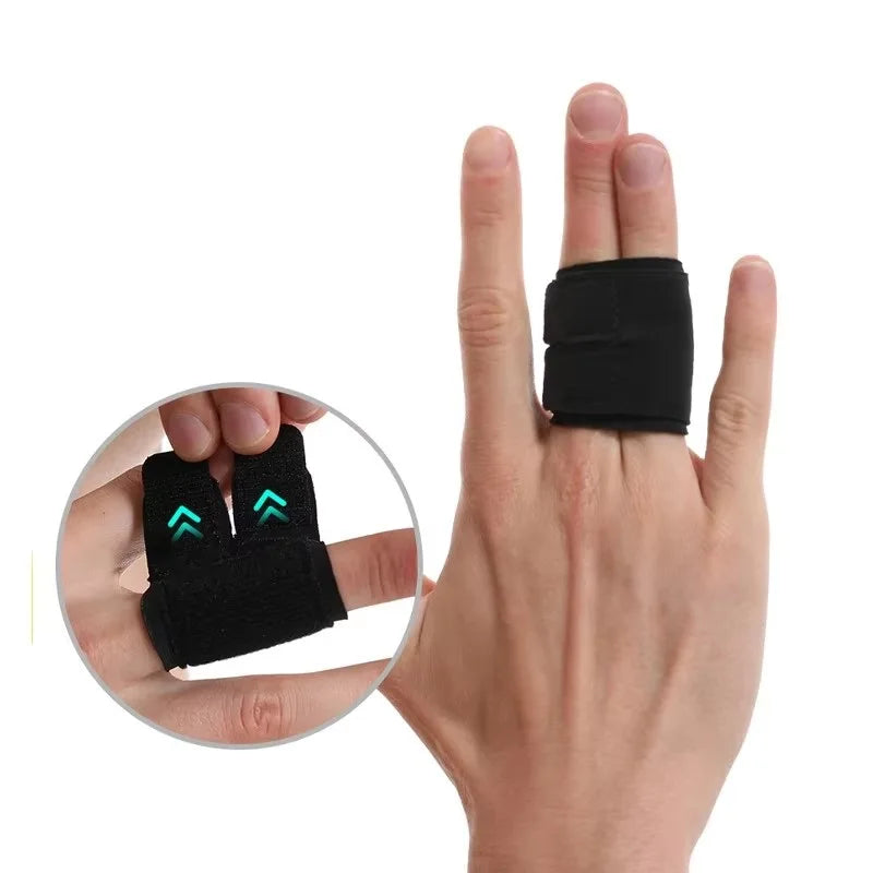 Moving Finger Guard Supports Fixed Pressurization Finger Sleeves Elastic Basketball Fingerstall Sports Finger Protector Guard