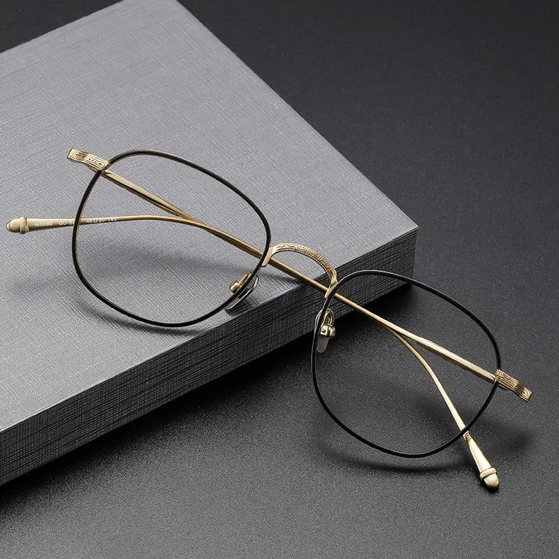 CS-M3090 High Pure Titanium  Optical Frame Good Quality Glasses for Men and Women Eyeglasses Frames