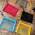 Multi-Purpose Canvas Zipper Pouch Fashionable School Supply Storage Bag with Large Capacity for Travel Makeup Cosmetics