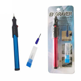 Electric Miniature Engraving PenEngraver Pen Diamond Tip for Diy Jewelry Making/Metal/Glass