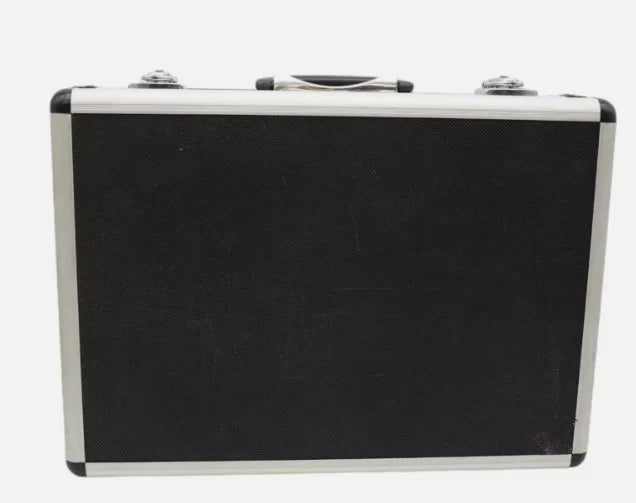 Camera Case Suitcase Black Silver Aluminum Universal