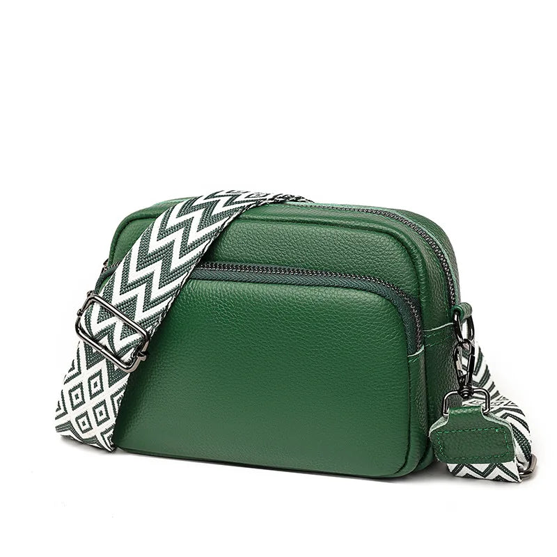 2023 New Fashion Simple Women Shoulder Bag Textured Leather Crossbody Ladies Small Square Bags