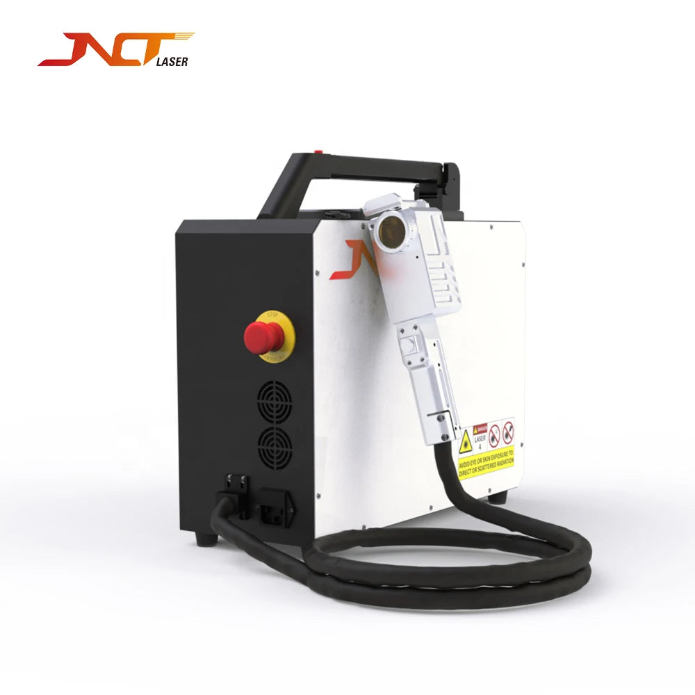 Portable Backpack Rust-Free Surface Cleaning Laser Machine 50W for Aluminum Wood UPVC with Motor