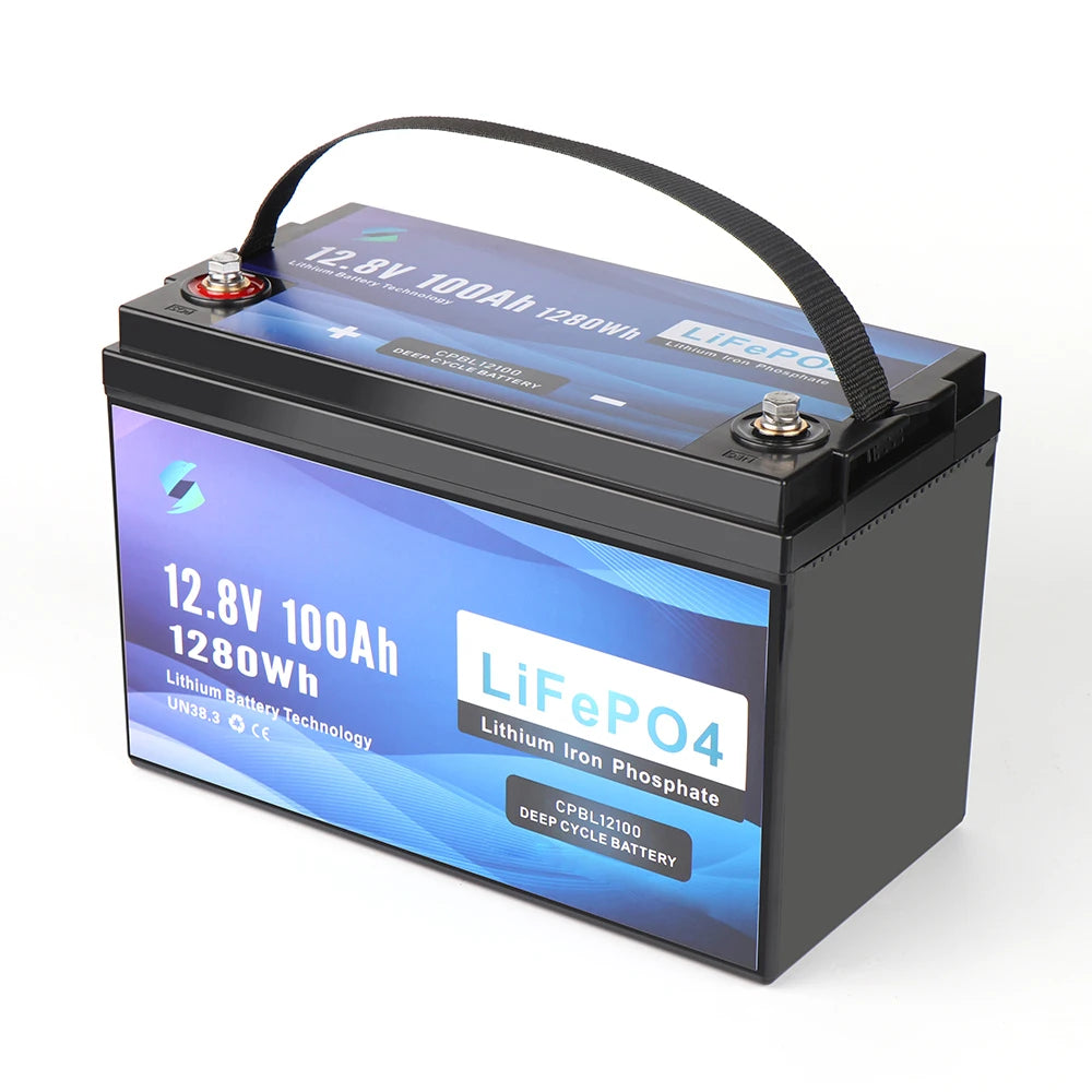 Deep Cycle Rechargeable Lithium Ion 12V Lifepo4 100Ah 150ah 200ah 250ah 300ah Lithium Car Battery MegaBDM
