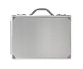Silver Aluminum Laptop Briefcase with Combination Locks Portable Hard-Sided Case with OEM and ODM Support