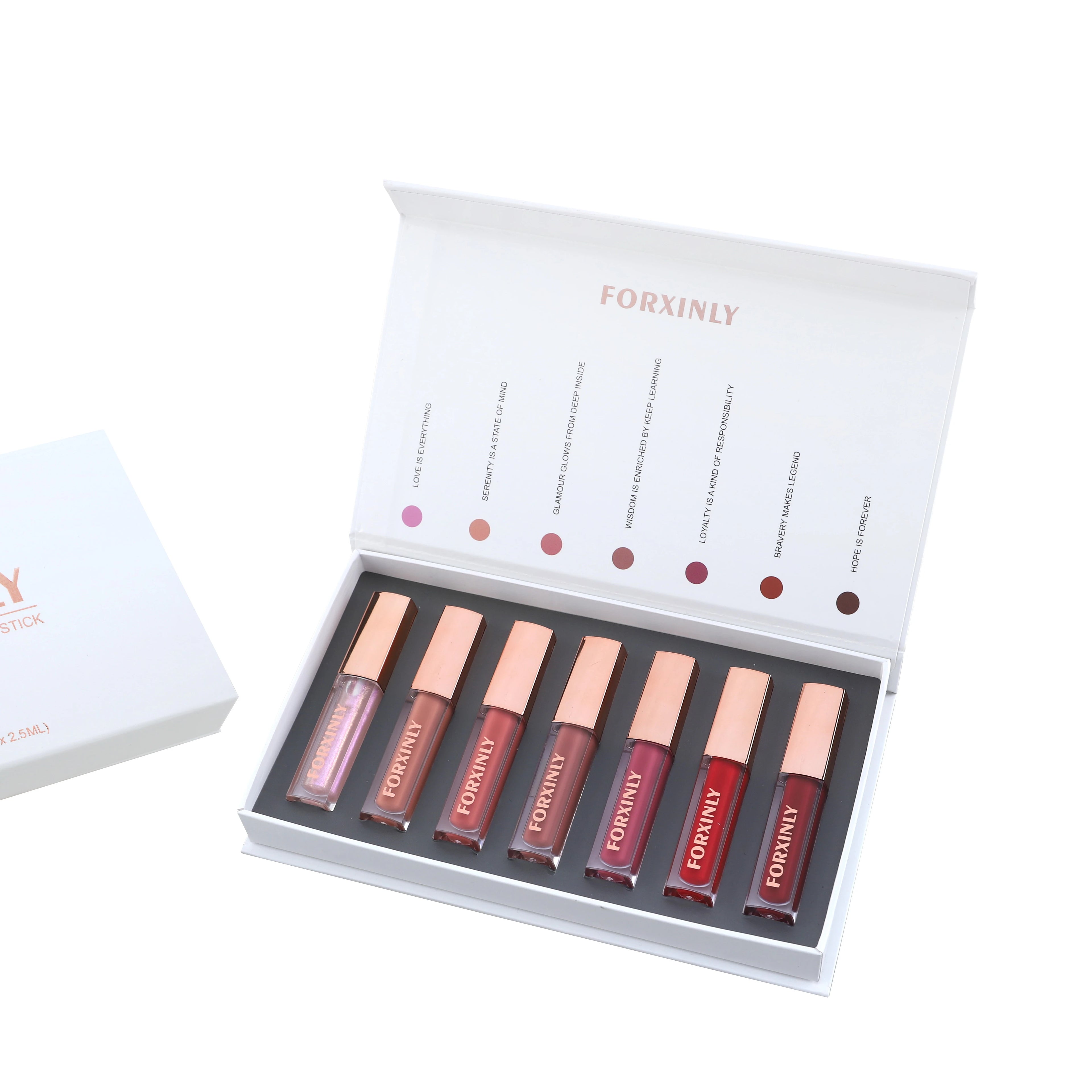 Wholesale  Holiday Xmas  Lasting Waterproof Lip Stick Makeup Gift Set