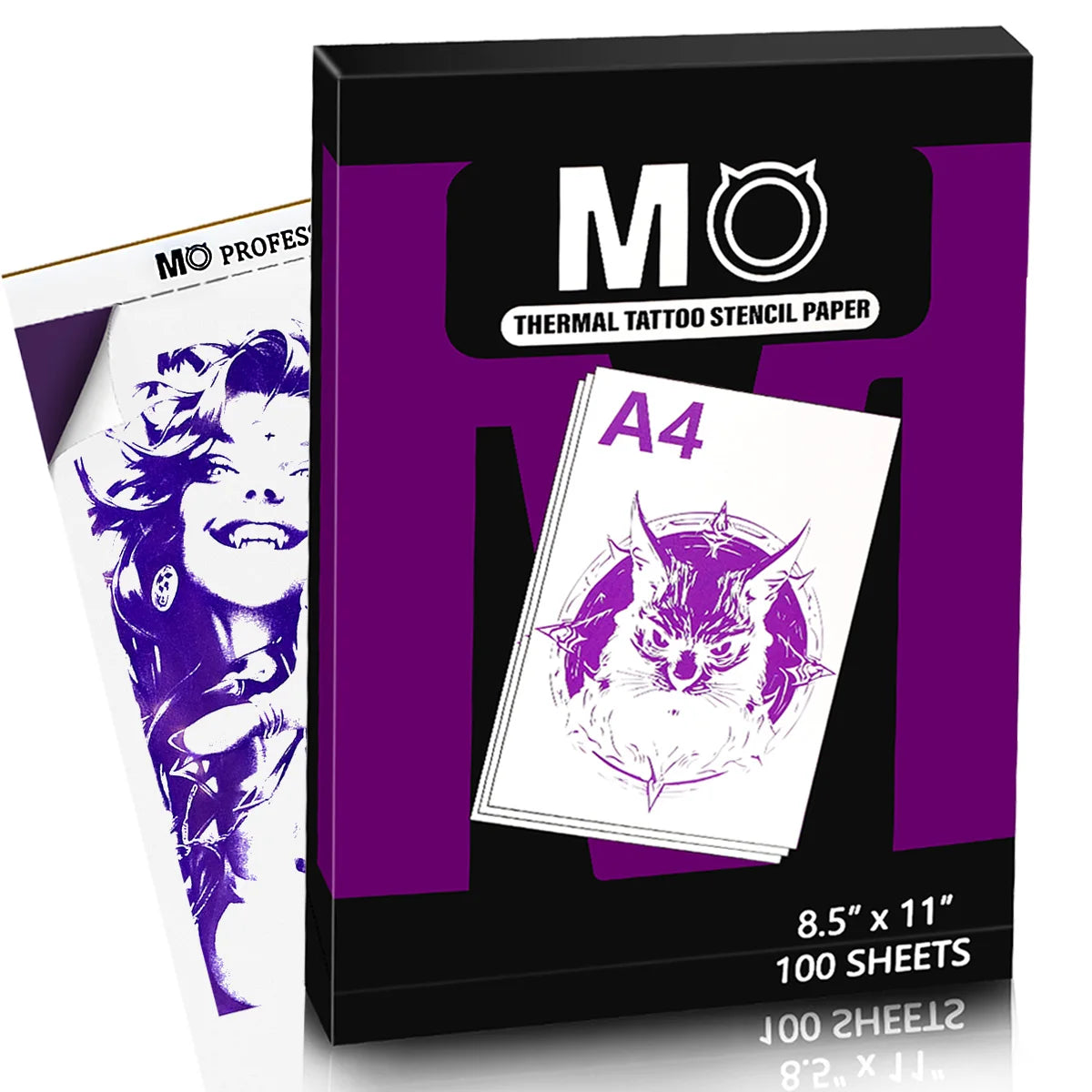 Molong Wholesale Supply Disposable Tattoo Stencil Transfer Paper Permanent Makeup Tattoo Printer Thermal Paper
