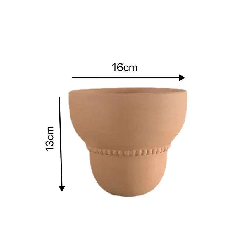 Ceramic Flower Pot Terracotta Ceramic Planter Plant Indoor Pot New Shape