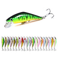 Newup 20 Multiple Colors Fishing Minnow Bait 6.8cm-5.2g Bass Long Casting Saltwater Freshwater Fishing Bait for Fishing