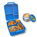 Aohea All in One Stackable Thermal Lunch Boxes Premium Quality Leak-Proof Lunch Box Plastic Food Container for Children Heatable