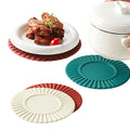 Round Silicone Insulated Table Mat Household Heat Resistant Pot Bowl Cup Placemat SIlicone Trivet Mat