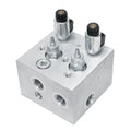 Flow Control Valve Aluminum Cast Iron Hydraulic Manifold Hydraulic Valve Block
