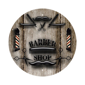 Wholesale Vintage Wall Plaque for Barber Shop Decor Manufacturers' Decorative Metal Poster Tin Sign with UV Printing Technique