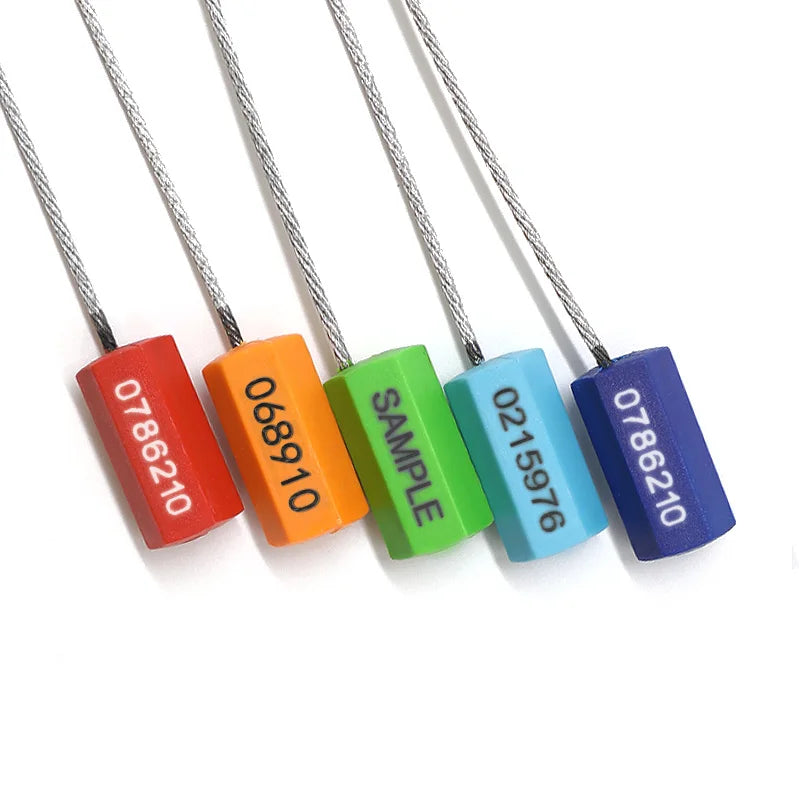 TX-CS201 Tamper Evident Self Locking Cable Seal with Serial Number