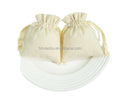 9*12centimeters  Jewelry Drawstring Ground Cotton and Linen Cotton Jewelry Packaging Pure Cotton Jewelry Storage Bags in Stocks