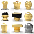 High-end Design Zamac Perfume Cap Manufacturer Wholesale Custom Perfume Caps OEM ODM with Custom logo Luxury Style