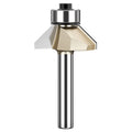 Huhao High Milling Cutter with Bearing V Cutting Bit Cnc Router Bits Trimming Machine for Woodworking