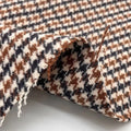Wholesale 80%polyester 20%wool Houndtooth Fabric for Coat