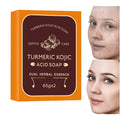 Best-Selling Wholesale  Natural Organic Turmeric Body Bar Soap Rectangular Design Removes Dead Skin Whitens Oily Skin Herbal