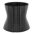 100% Latex Colombian Faja Waistband High Quality 3 Rows Hooks Corset 25-29 Steel Boned Latex Waist Trainer Shaper
