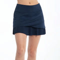 Double 2 Layered Women Pleated Tennis Skirt With Pockets Workout Golf Tennis Pickleball Wear High Waist Tennis Skort for Ladies