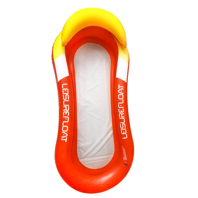 Swimming Pool Inflatable Bed PVC Inflatable Hammock Floating Bed