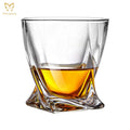 Old Fashioned Twisted Whiskey Rocks Glasses