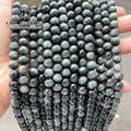 LINK JD GEMS JD 6/8/10/12mm Pick Size 5A Quality Natural Hawk Eye Eagle Eye Stone Round Loose Spacer Beads for Jewelry Making