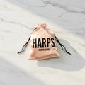 European American Style Pink Satin Bags for Wigs and Shoes Custom Logo Satin Packaging for Gifts