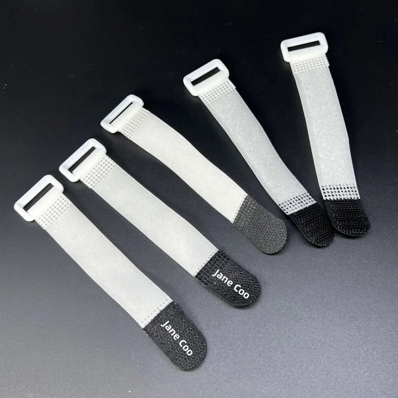 Cable Wire Free Cut Length Cords Management Tape Fastener Adjustable Reusable Double Side Hook and Loop Cable Ties Straps