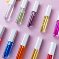 Private Label Customize Logo Cosmetics Organic Moisturizing Lip Oil Beauty Makeup Cosmetic Vendor Organic Lip Oil Gloss