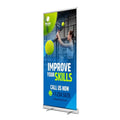 Retractable Roll up Banner Custom Portable Advertising Display Easy Installation Aluminum Frame Pull up Banner