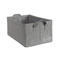 Large Modern Foldable Storage Basket Rectangle Cotton Linen Storage Cube Organizer Washable for Home Clothes Pants