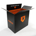 High Quality Paper Packaging Cardboard Box Custom Single Wall Corrugated Black Clothes Shipping Moving Cartons