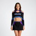 Free Design Own Team Custom Design Women Cheerleading Uniforms Star for All Sportswear School Uniform for Adults