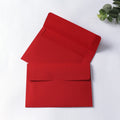 153*220 mm Red Business Envelopes in Mailing Envelopes for Office Business Letterhead Invoices Personal Letters