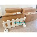 White Gate Soft Playground Soft Play Equipment Fence for Kisd