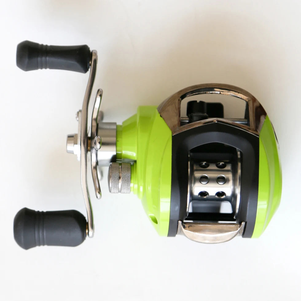 Histar OEM Droplet Reel LC Series CNC Precision Machined Main Gears 4+1BB-9+1BB Ratio 6.2:1 Plastic or Caron Baitcasting Reel