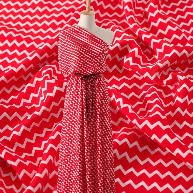 100% Pure Silk Crepe Printed Fabric for Shirt Dress Fabric