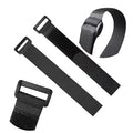 Customized logo Nylon Cinch Strap with Buckle Multi-functional 10 12 16 18 20 Inch Hook and Loop Tape Strong Cargo Lashing Belt
