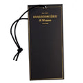 Custom Fashion Free Sample New Design Recycled Label Gold Foil Hang Tag  String Clothing Tags for Clothing Own Logo
