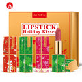 ALIVER 3 Pcs Git Box Kit Private Label Waterproof Mate Lipstick Set