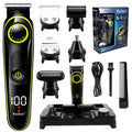 Professional Men's Electric Hair Trimmers Waterproof Clippers Nose Razor for Beard Split Ends Cutting Machine Sharp Beauty Tool