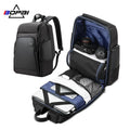 BOPAI Newest Men Large Capacity Multifunction Anti Theft Back Pack Business Usb Charging 15.6 Inch Laptop Travel Backpack