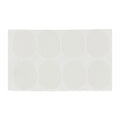Wind Instrument Accessories 8pcs Alto Tenor Saxophone Clarinet Mouthpiece Cushions Patches Pads Black 0.8mm Thickness