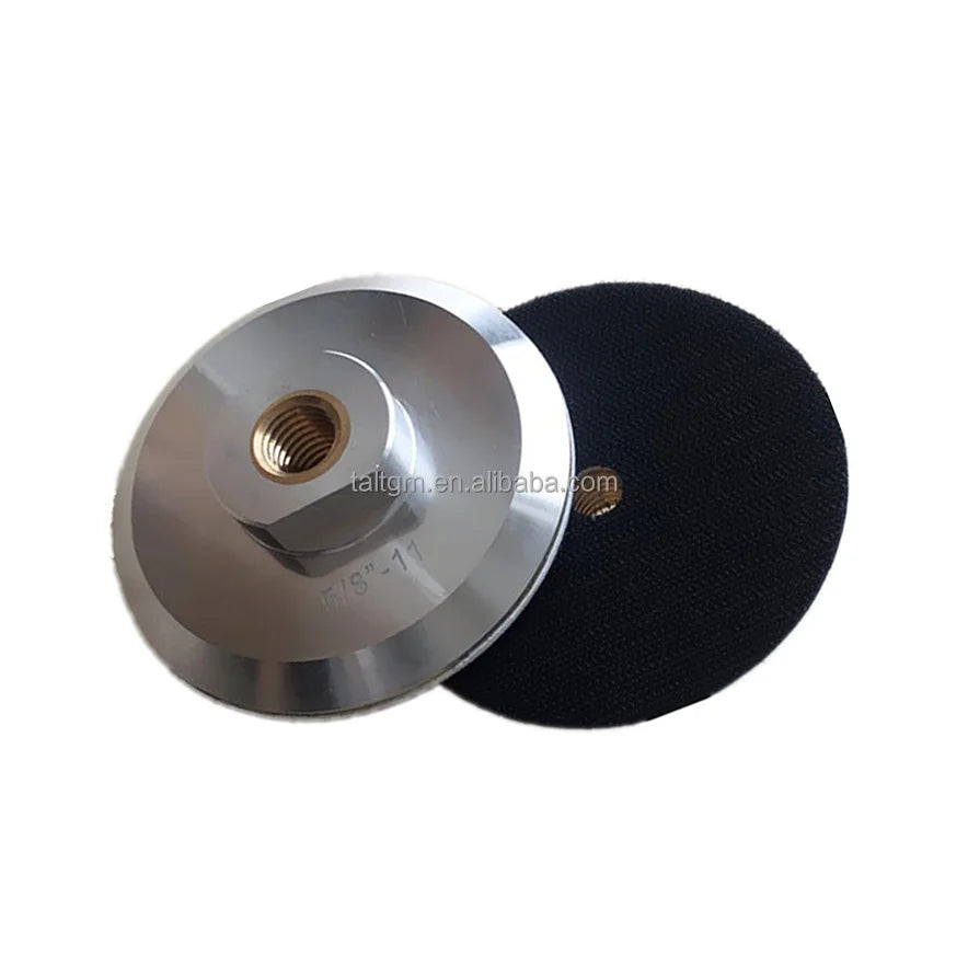 Aluminum Backer Pad Backer Holder for Polisher Self Gripping Back up Polishing Pads Back Angle Grinder