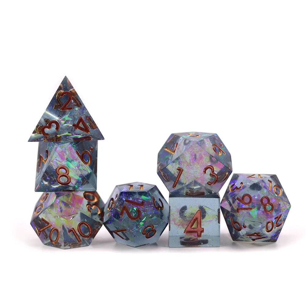 Board Game Rpg Custom Dice16mm Dnd Polyhedral sharp Edge Flake Dice