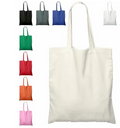 Large Capacity Simple Fashion Design Eco Friendly Durable Tote Shopping Canvas Cotton Carry Bag with Logos