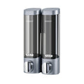 Hotel-Grade Double and Triple Wall Mount Liquid Soap Dispenser for Bathrooms Made From Durable Plastic