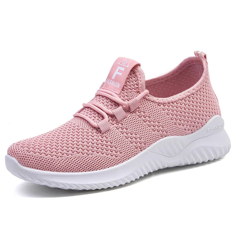 2026 Summer New Fashion Women's Shoes Mesh Running Shoes Soft Sole Casual Sports Shoes Women